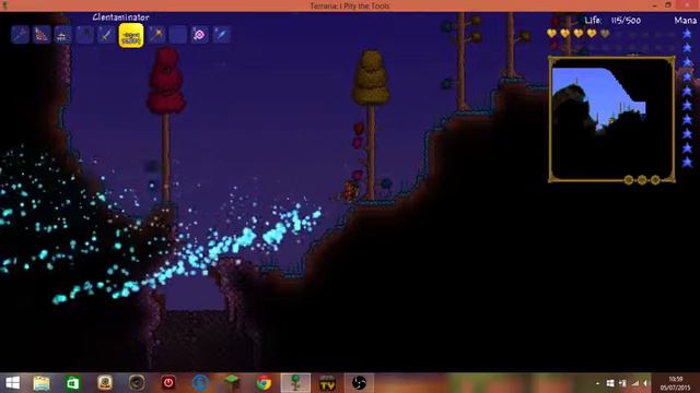 HOW TO GET LIFE FRUITS TERRARIA смотреть онлайн