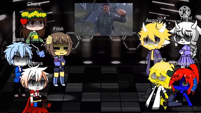 Undertale React To CODMW2   Ghost And Roach Death  Gacha Life