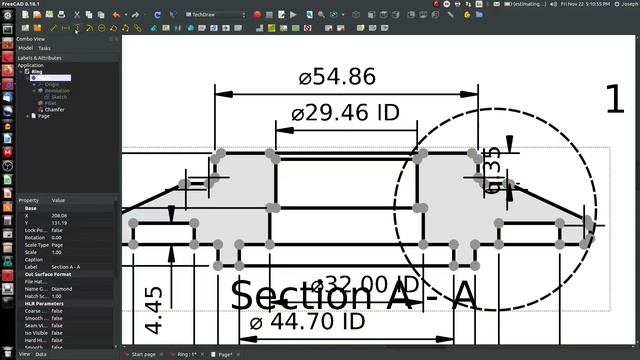 FreeCAD - Symbols and Views in the TechDraw Workbench|JOKO ENGINEERING| смотреть онлайн