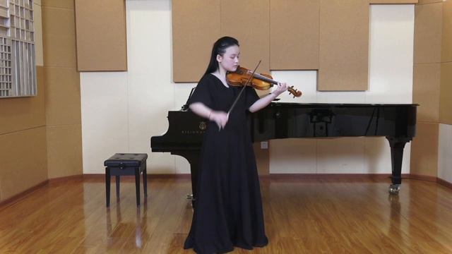 Shiyu Zhang/H. Wieniawski. An étude Op. 10, “L’Ecole Moderne”, No. 5, Alla Saltarella смотреть онлайн