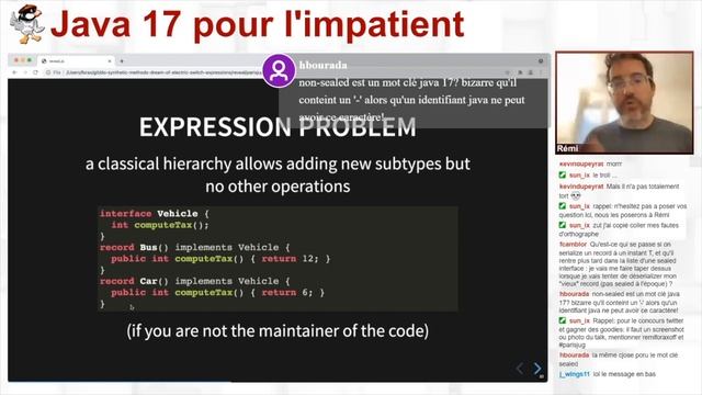 2021/09/14 - Soirée Virtuelle : Java 17 pour l'impatient смотреть онлайн
