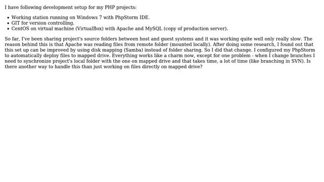 Software Engineering: Flaws in my PHP development setup - sharing sources causing lags смотреть онлайн