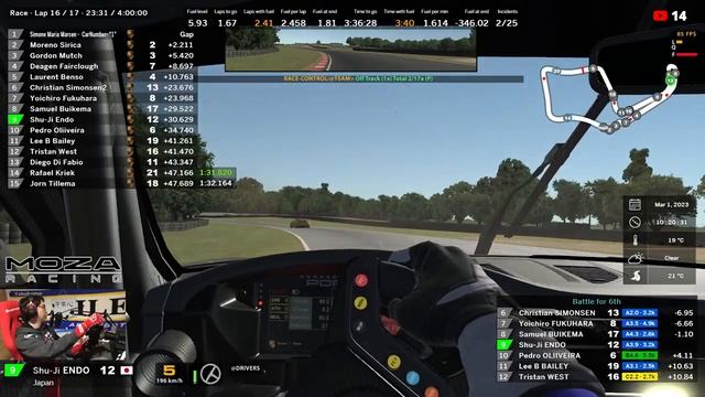 【iRacing】Porsche Cup 2023 S1W1 -Oulton Park- 12/14 смотреть онлайн
