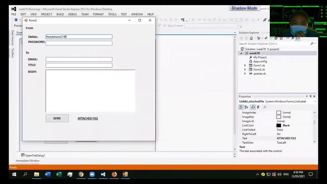 Create a program that can insert, update, truncate, delete, send email, download excel to VB.net смотреть онлайн