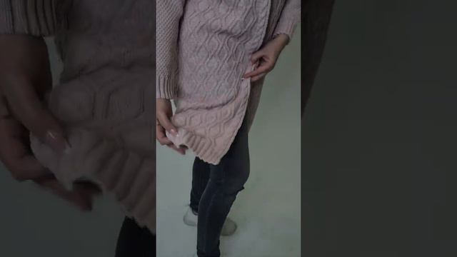 Кардиган 351168 - Цвет: молочный и пудра смотреть онлайн