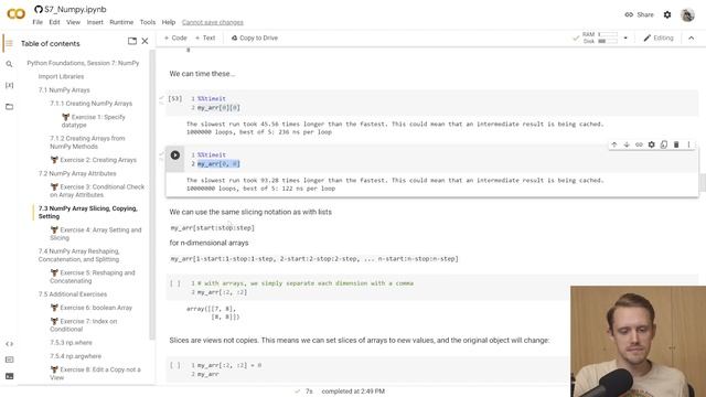 NumPy | Python Foundations (Part 7/7) смотреть онлайн