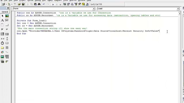 VB6 and Oracle Connection using Connection String! смотреть онлайн