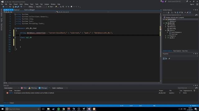 C# / Unity3D create SQL Connection смотреть онлайн