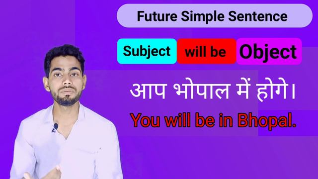 Future Non action sentence|| future simple sentence|| use of will be|| will be|| basic English|| be смотреть онлайн