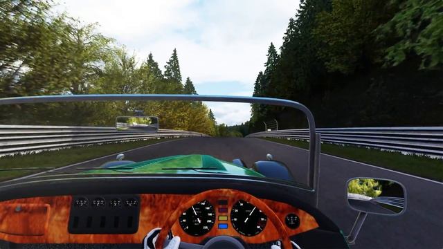 Nordschleife, 9:41.668, Morgan Plus 8 (1968, 143 PS, 280 Nm), Assetto Corsa смотреть онлайн