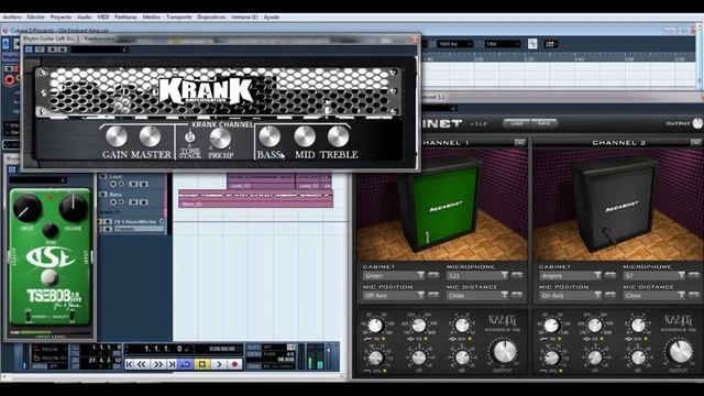 Krank Krankenstein Preamp Simulator - High Gain Amp - Tone Test (Free Vst Plugin) - amnerhunter.com смотреть онлайн