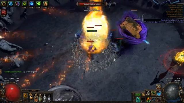 Varunastra Champion - Uber Elder Runs with Various Skills feat Tectonic Slam Shaper смотреть онлайн