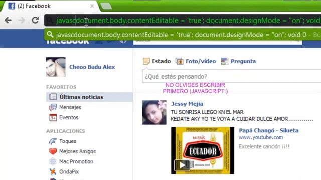 TRUCOS DE FACEBOOK (HD) "CHEOO".mp4 смотреть онлайн