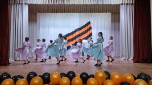 Вальс Победы танец "Весна 45-го года" девочки