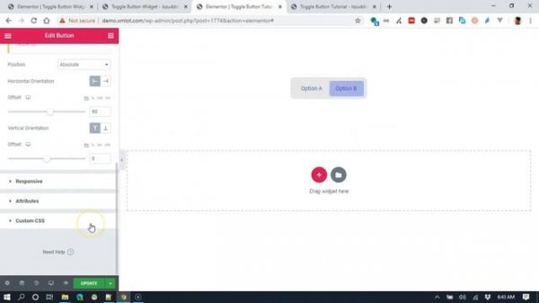 How To Create A Toggle Button With Elementor Pro - No Additional Add-ons or Plugins Required