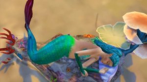 Magical Mermaid Birth Underwater | The Sims 4