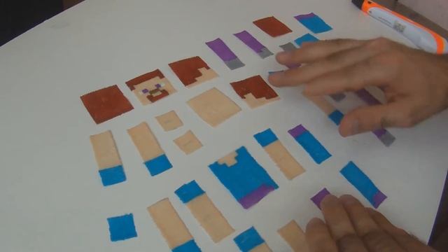 3D ручка СТИВ из MINECRAFT РИСУЮ 3D РУЧКОЙ 3D PEN смотреть онлайн