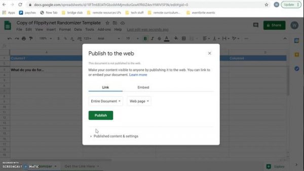 how to make flippity randomizer