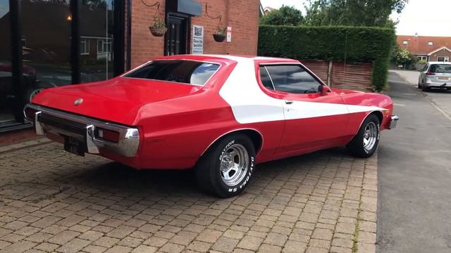 1973 Starsky and Hutch Ford Gran Torino 351 - Walk around! смотреть онлайн