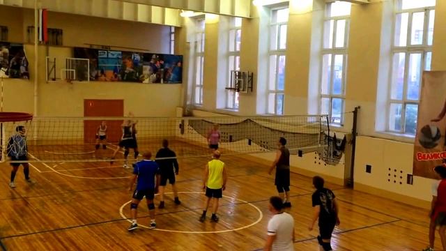Волейбол. Тренировка 27.07.16. Любители. HD смотреть онлайн