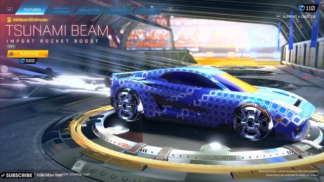 Rocket League Item Shop HD 🚀🛒[ NEW ORANGE DINGO❗️]|Ryufalcon Blue