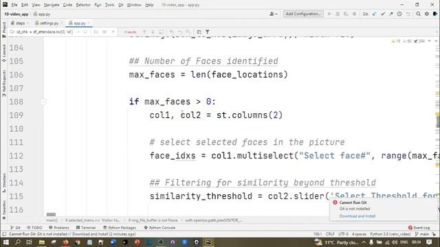 Attendance | Visitor Monitoring Webapp - Facial Recognition GUI using Python and Streamlit ??? смотреть онлайн