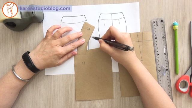 Онлайн школа шитья. Моделирование юбки на кокетке смотреть онлайн