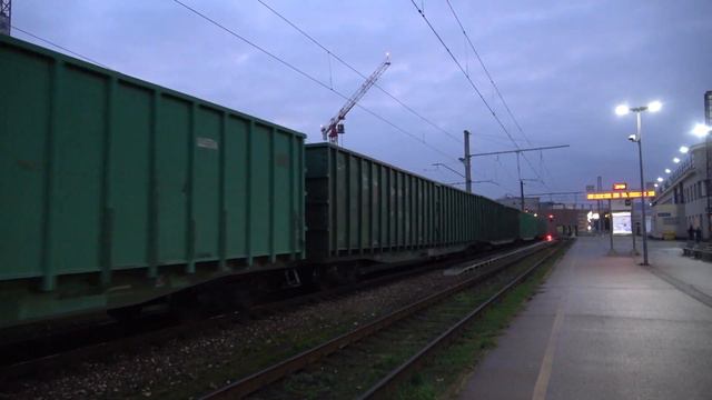 2М62У-0008 проезжает ст. Рига-пас | 2M62U-0008 passing Riga-pass смотреть онлайн