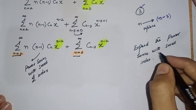 Lecture # 38 || Shifting the summation Index || Addition of Power Series || ODE. смотреть онлайн