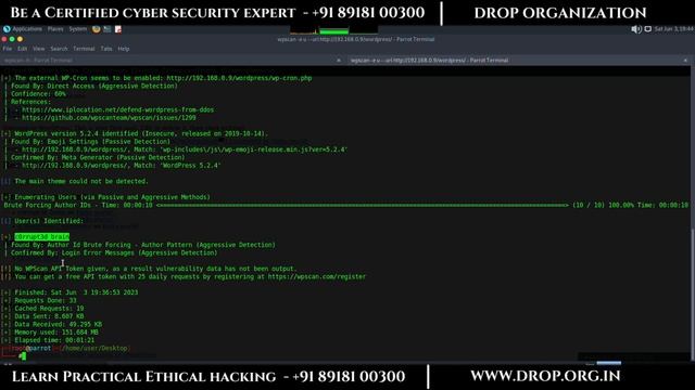 Bug Bounty Training | WordPress Password Brute Force Process | WAPT Hindi смотреть онлайн