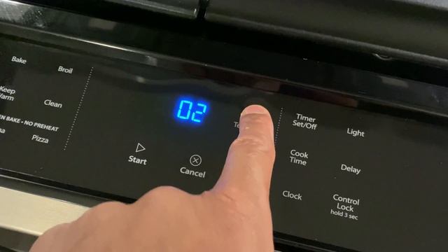 Whirlpool Stovetop/Oven - How To Set Clock