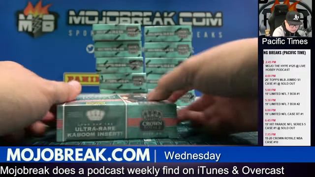 PYT #10 - 2019-20 NBA Crown Royale 16 Box Case Break - 02.05.20 смотреть онлайн