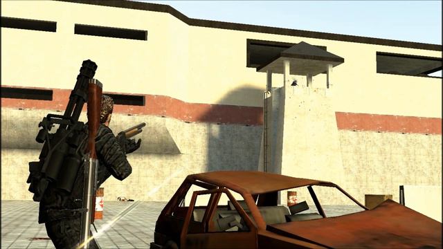 The Teminator VS Combine Fortress BIG NPC Battle Garry's Mod смотреть онлайн