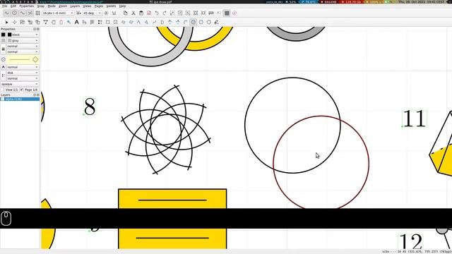 How to create these figures in Ipe drawing editor смотреть онлайн