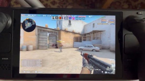 CS GO on Steam Deck - кс го на стим деке
