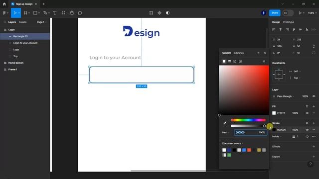 Figma Mobile App Design Tutorial | Sign up UI/UX Mobile App Design смотреть онлайн