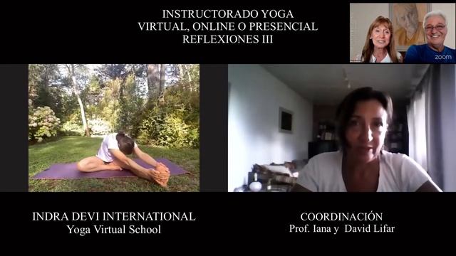 INSTRUCTORADO YOGA ¿ VIRTUAL, ONLINE O PRESENCIAL? REFLEXIONES III de Prof. David Lifar смотреть онлайн