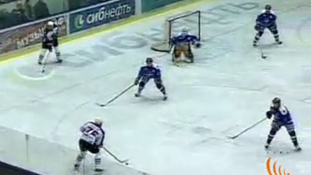 Авангард - СКА 4-1. Гол Патеры (1-0) смотреть онлайн