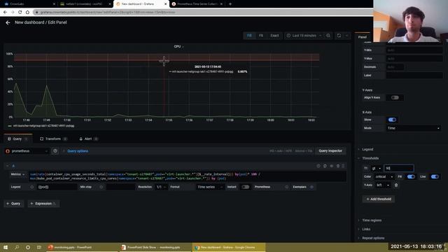 Create your first dashboard using Grafana and Prometheus смотреть онлайн