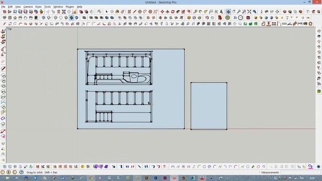 SketchUp Tutorial: แก้ปัญหาเส้นจาก AutoCAD ไม่อยู่ในระนาบเดียวกัน смотреть онлайн