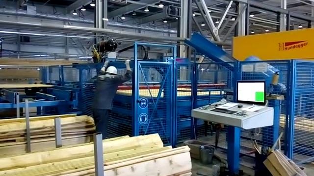 Производство панели MASSIV-HOLZ-MAUER смотреть онлайн