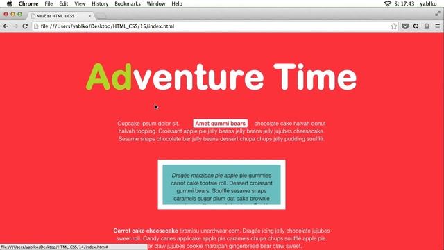 HTML 15: CSS Inline elementy, inline-block elementy, element SPAN смотреть онлайн