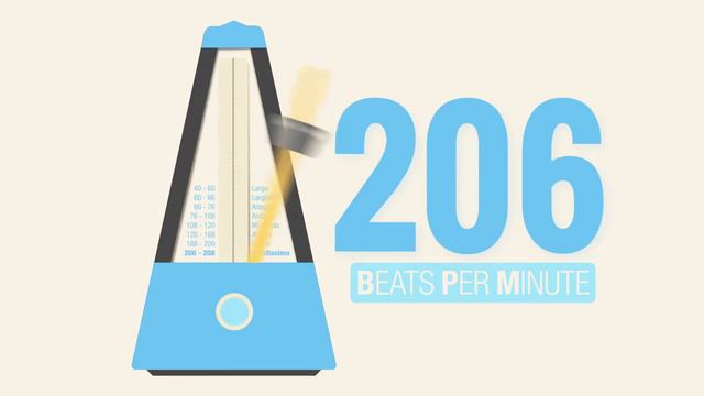206 BPM Metronome | The BLuetiFuLL MeTRoNoME смотреть онлайн
