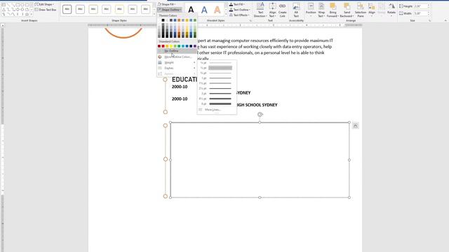 How to make a Professional modern CV in MS Word /Ms. Office / Free download смотреть онлайн