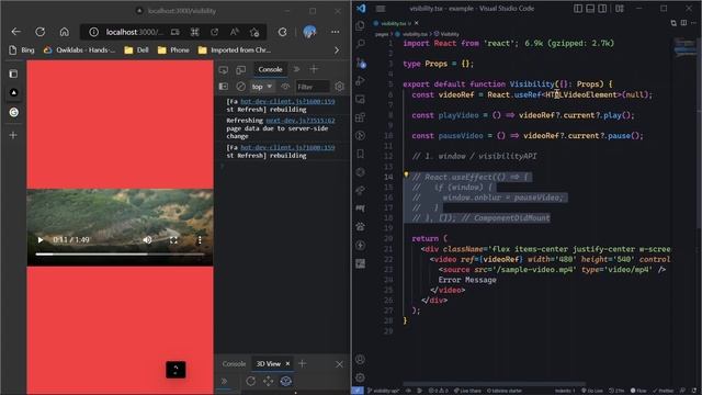 Detect Browser Visibility, closing and Tab Switching: JS Visibility API смотреть онлайн
