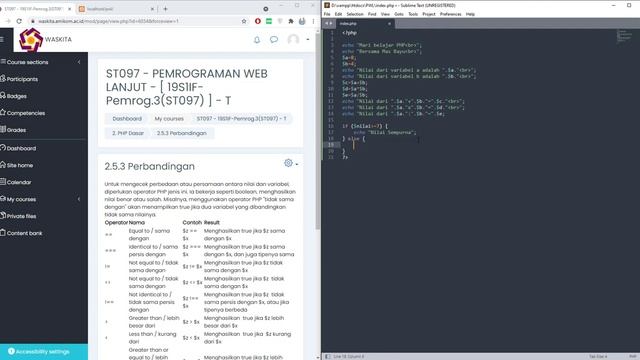 PHP Dasar : Variable смотреть онлайн