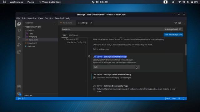 How to Change Live Server Browser in Visual Studio Code || How to Change Browser in Live Server смотреть онлайн