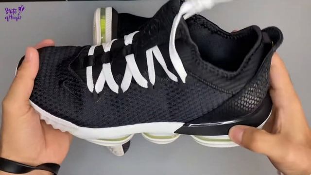 Nike LeBron 16 Low "Black Python" Detailed Look смотреть онлайн