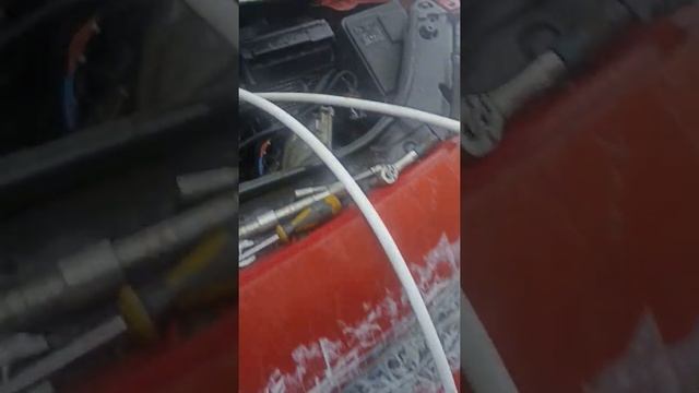 промывка радиатора печки в салоне автомобиля. Рено Сценик 2 смотреть онлайн