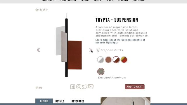 Luceplan Website Redesign in Sketch смотреть онлайн